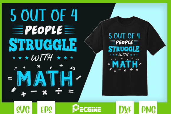 5 out of 4 People Struggle with Math