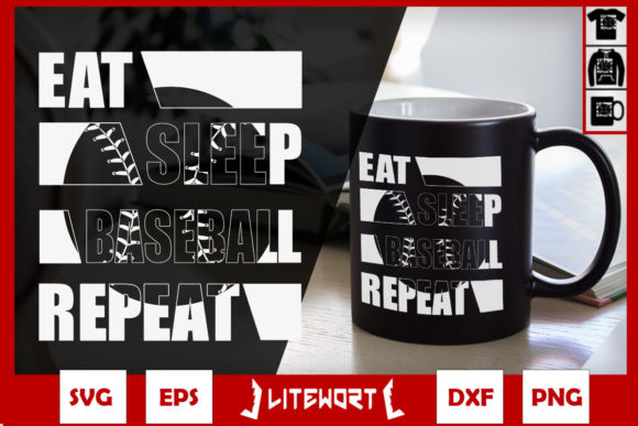 Eat. Sleep. Baseball. Repeat. Funny