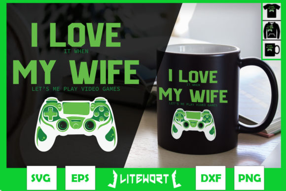 Game Controller I Love My Wife