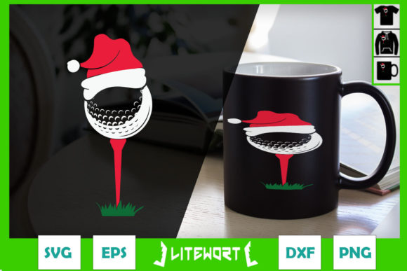 Golfing Christmas Shirt Holiday Golf Bal