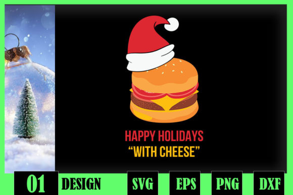 Happy Holidays with Cheese Christmas
