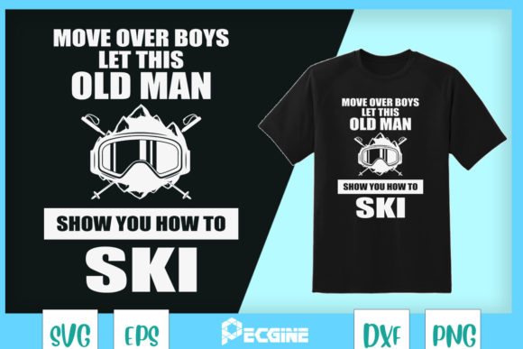 Old Man How to Jetski Cool Funny Jet