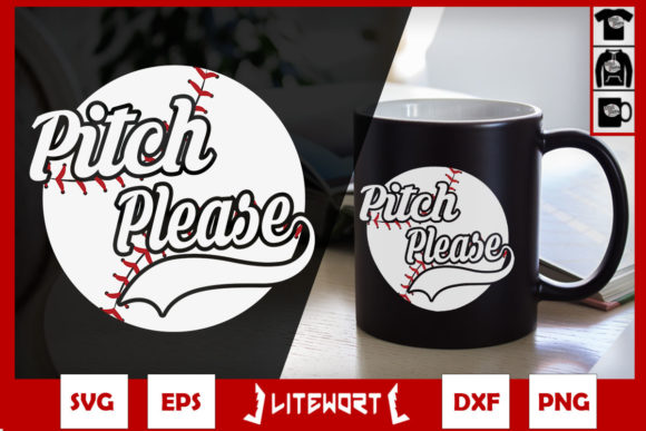 Pitch Please Funny Baseball Ball