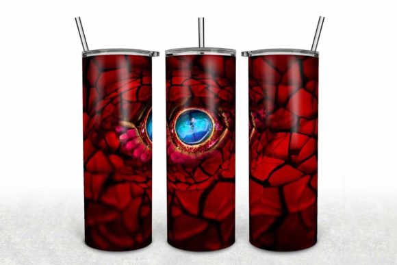 Red Eye Dragon Seamless, 20oz Skinny