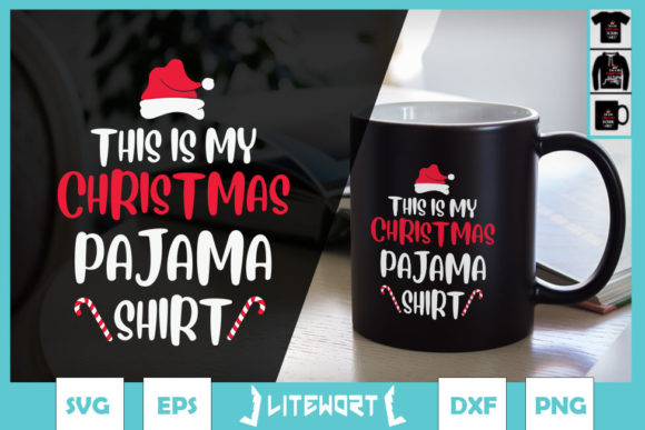 This Is My Christmas Pajama Candy Cane