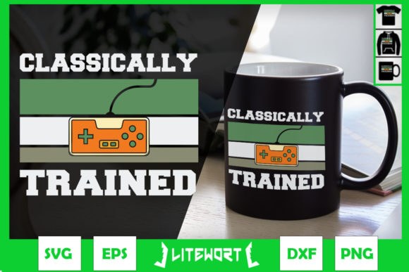 Video Game Retro Vintage Classically